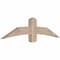 Ekena Millwork Bellingham Smooth Timber Gable Bracket, Douglas Fir, 60"W x 15"H x 3 1/2"D x 5 1/2"F, 6/12 Pitch GBW060X15X0406BEL00SDF - alternate 2